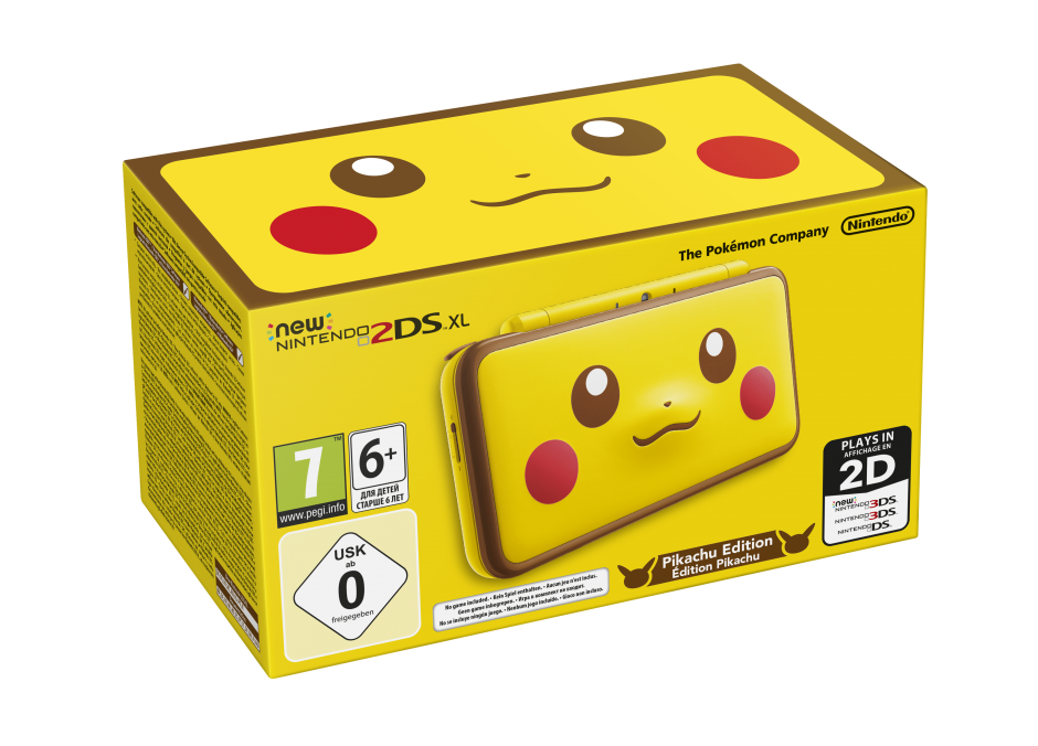  New Nintendo 2DS XL Pikachu Edition. Ограниченное издание