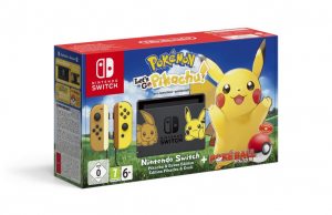  Nintendo Switch Pikachu and Eevee Edition