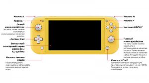 Игровая консоль Nintendo Switch Lite (серый)