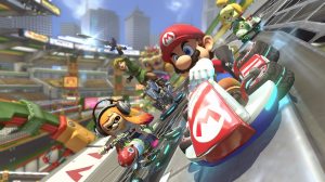  Комплект Nintendo Switch (серый) и Mario Kart 8 Deluxe