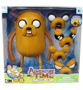  Фигурка Adventure Time Deluxe Jake с меняющимся выражением лиц 20 см
