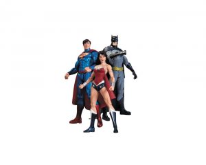  Набор фигурок DC Comics: Batman, Wonder Woman, Superman (3 в 1) 17 см