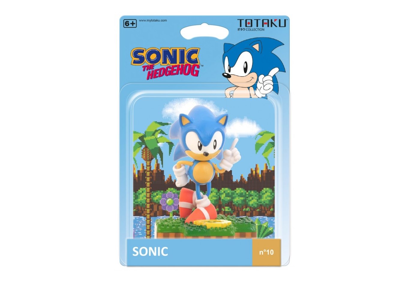  Фигурка TOTAKU Collection: Sonic the Hedgehog Sonic 10 см