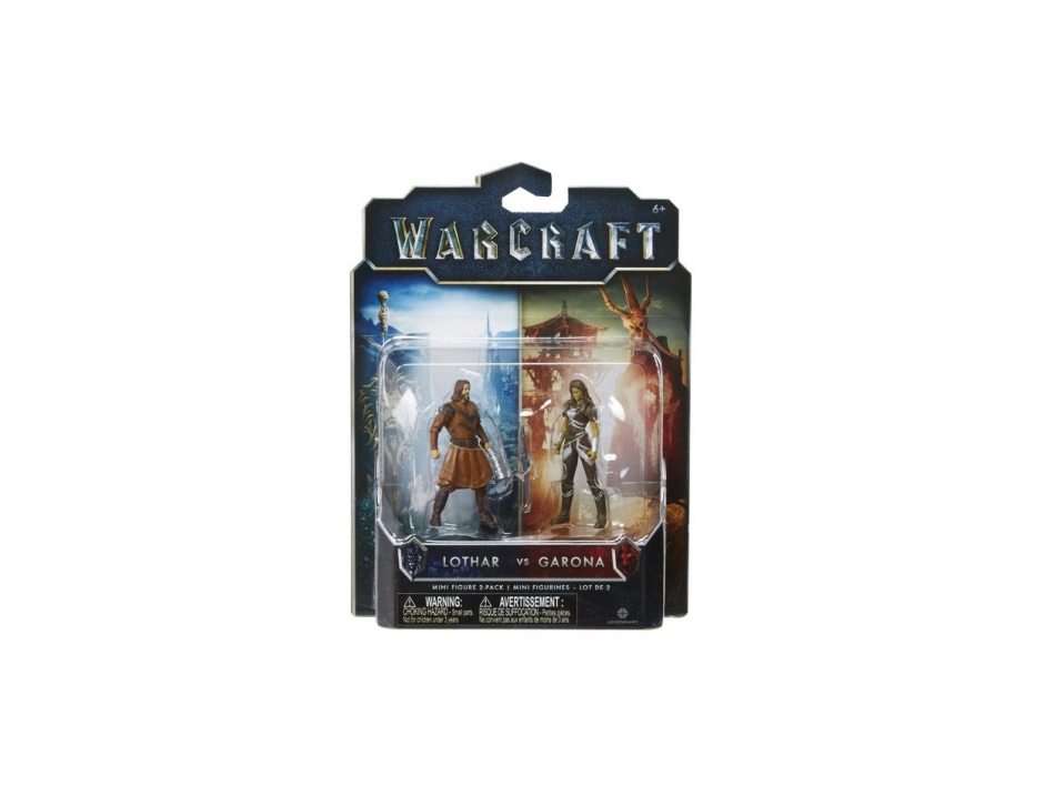  Набор фигурок Warcraft. Garona and Lothar. 2 в 1 7 см