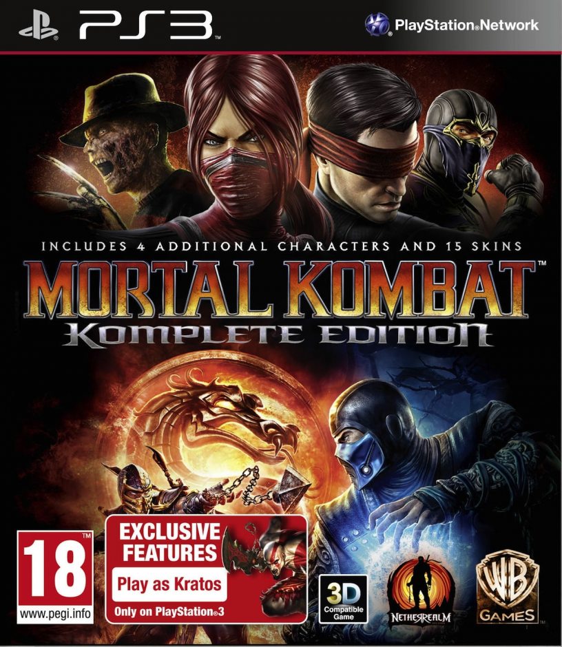 PS3 Mortal Kombat. Komplete Edition PS3