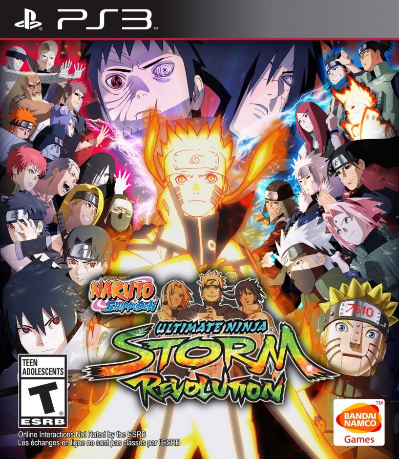 PS3 Naruto Shippuden Ultimate Ninja Storm Revolution PS3
