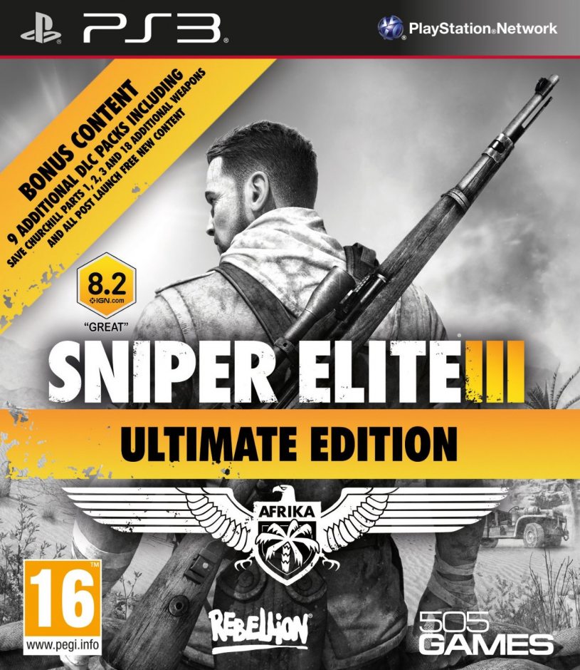 PS3 Sniper Elite III Ultimate Edition PS3