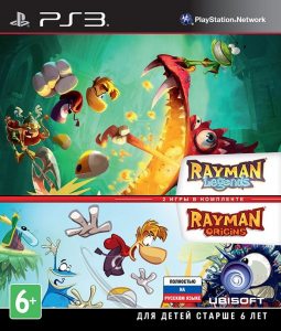 PS3 Комплект Rayman Legends и Rayman Origins