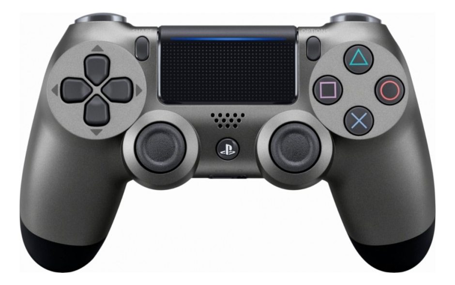  Геймпад DualShock 4 для PS4 беспроводной Steel Black (черный стальной)