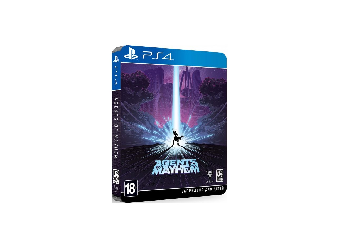 PS 4 Agents of Mayhem. Steelbook Edition PS 4