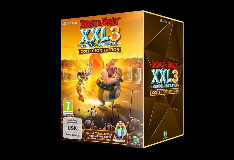 PS 4 Asterix and Obelix XXL 3 - The Crystal Menhir Коллекционное издание PS 4