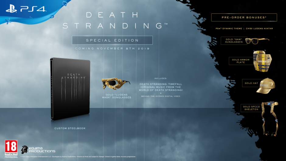 PS 4 Death Stranding Special Edition PS 4