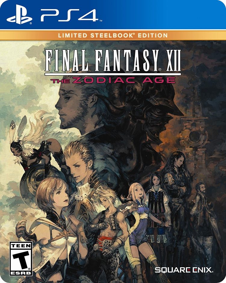 PS 4 Final Fantasy XII: the Zodiac Age Steelbook Edition PS 4
