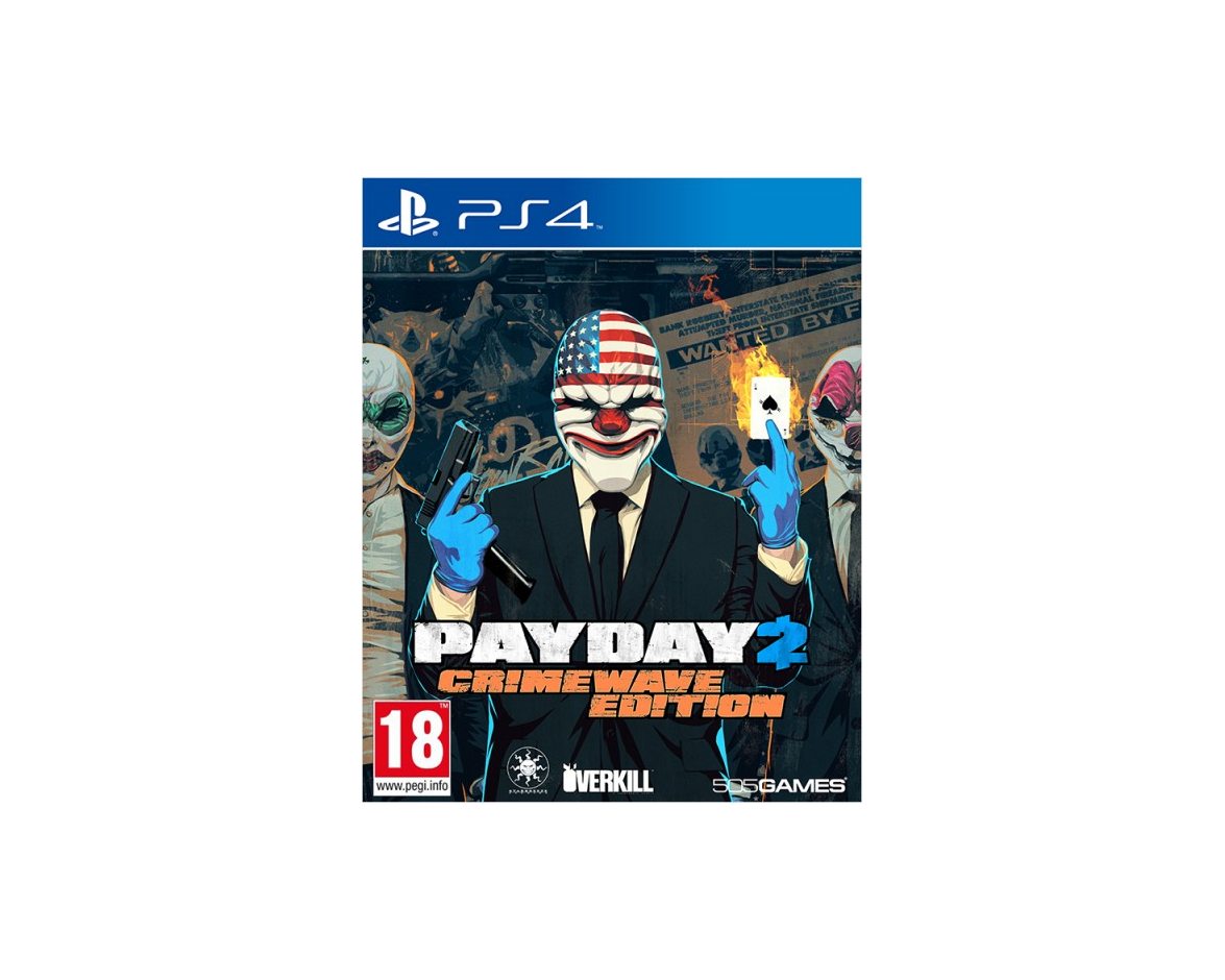 PS 4 Payday 2 Crimewave Edition PS 4