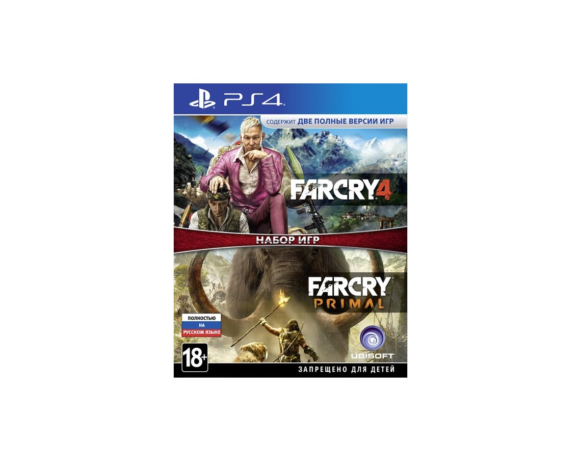 PS 4 Комплект Far Cry 4 и Far Cry Primal PS 4
