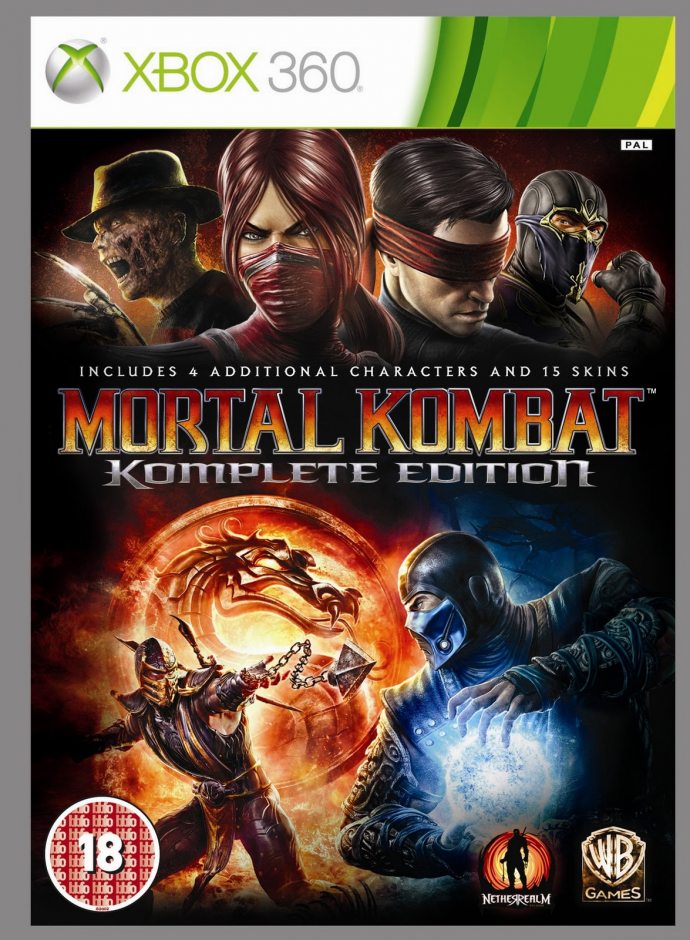 Xbox 360 Mortal Kombat. Komplete Edition Xbox 360