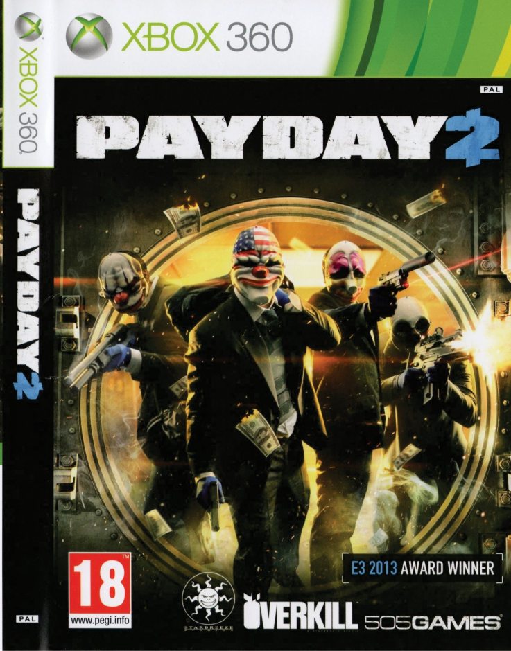 Xbox 360 Payday 2 Xbox 360