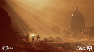  Игровая консоль Xbox One X (1TB) (белая) и игра Fallout 76