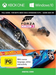 Xbox One Код загрузки Forza Horizon 3
